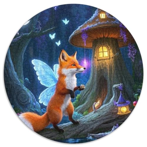 Fox 1000 Stück Herausforderndes Puzzle Clever Rätsel Für Erwachsene Und Kinder 1000pcs (67.5x67.5cm) von BZZOLASP