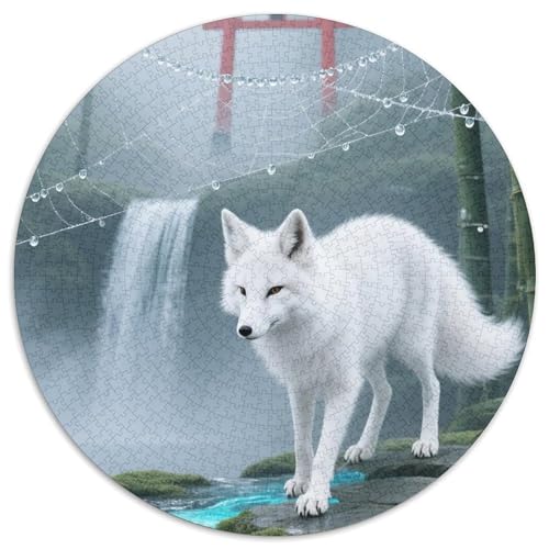 Fox 1000 Teile Puzzles-Geschenk Impossible Spiel Farbenfrohes Für Erwachsene Und Kinder 1000pcs (67.5x67.5cm) von BZZOLASP