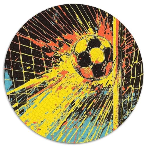 Fußball 1000 Stück Animation Jigsaw Puzzles Impossible Spiel Clever Rätsel Für Erwachsene Und Kinder 1000pcs (67.5x67.5cm) von BZZOLASP