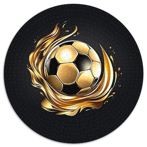 Fußball 1000 Stück Jigsaw Puzzles Farbenfrohes Clever Rätsel Für Erwachsene Und Kinder 1000pcs (67.5x67.5cm) von BZZOLASP