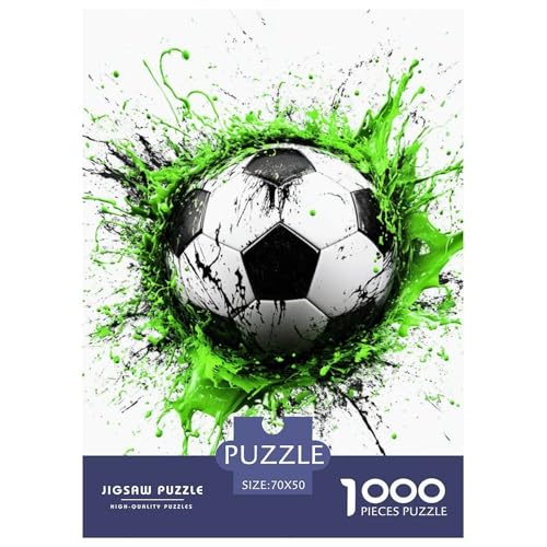 Fußball 1000 Teile Jigsaw Puzzles Farbenfrohes Farbenfrohes Für Erwachsene Und Kinder 70x50cm/1000pcs Fußball 1000 Teile Jigsaw Puzzles Farbenfrohes Farbenfrohes Für Erwachsene Und Kinder 70x50cm/1000pcs von BZZOLASP