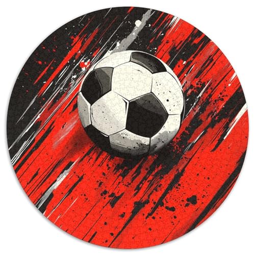 Fußball 1000 Teile Puzzles-Geschenk Clever Rätsel Für Erwachsene Und Kinder 1000pcs (67.5x67.5cm) von BZZOLASP