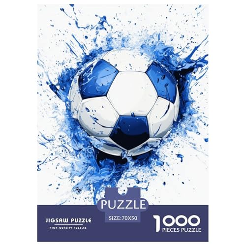 Fußball 1000 Teile Puzzles-Geschenk Farbenfrohes Clever Rätsel Für Erwachsene Und Kinder 70x50cm/1000pcs Fußball 1000 Teile Puzzles-Geschenk Farbenfrohes Clever Rätsel Für Erwachsene Und Kinder 70x50cm/1000pcs von BZZOLASP