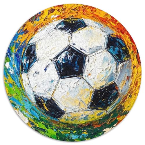 Fußball 1000 Teile Puzzles-Geschenk Impossible Game Farbenfrohes Für Erwachsene Und Kinder 1000pcs (67.5x67.5cm) von BZZOLASP