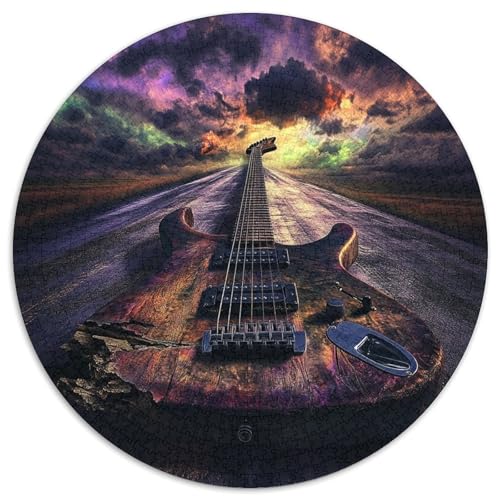 Gitarre 1000 Teile Animation Puzzles-Geschenk Impossible Spiel Clever Rätsel Für Erwachsene Und Kinder 1000pcs (67.5x67.5cm) von BZZOLASP