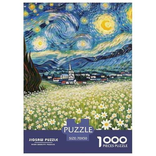 Gypsophila 1000 Teile Landschaft Puzzles-Geschenk Farbenfrohes Clever Rätsel Für Erwachsene Und Kinder 70x50cm/1000pcs Gypsophila 1000 Teile Landschaft Puzzles-Geschenk Farbenfrohes Clever Rätsel Für Erwachsene Und Kinder 70x50cm/1000pcs von BZZOLASP