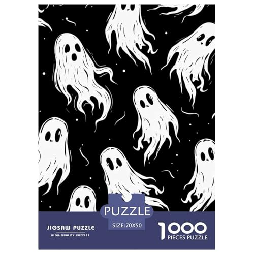Halloween Geister und Monster 1000 Stücke Challenge Puzzle Farbenfrohes Für Erwachsene Und Kinder 70x50cm/1000pcs Halloween Geister und Monster 1000 Stücke Challenge Puzzle Farbenfrohes Für Erwachsene Und Kinder 70x50cm/1000pcs von BZZOLASP