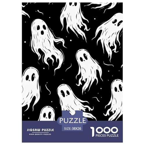 Halloween Geister und Monster 1000 Stücke Herausforderndes Puzzle Impossible Spiel Clever Rätsel Für Erwachsene Und Kinder 38x26cm/1000pcs Halloween Geister und Monster 1000 Stücke Herausforderndes Puzzle Impossible Spiel Clever Rätsel Für Erwachsene Und Kinder 38x26cm/1000pcs von BZZOLASP