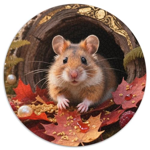 Hamster 1000 Stück Puzzles-Geschenk Clever Rätsel Für Erwachsene Und Kinder 1000pcs (67.5x67.5cm) von BZZOLASP