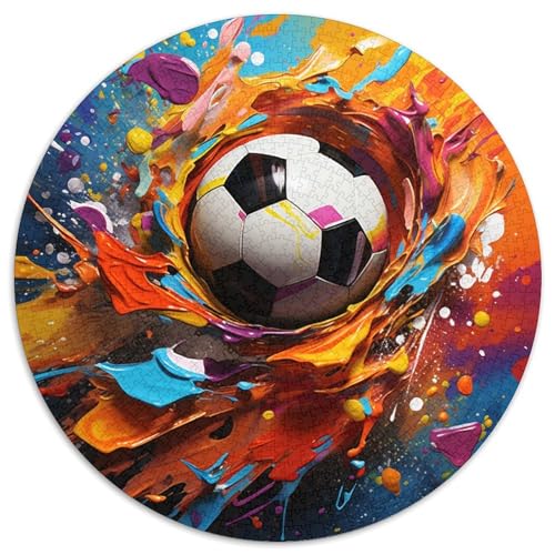 High Dynamic Fußball 1000 Stück Animation Puzzles-Geschenk Impossible Game Farbenfrohes Für Erwachsene Und Kinder 1000pcs (67.5x67.5cm) von BZZOLASP
