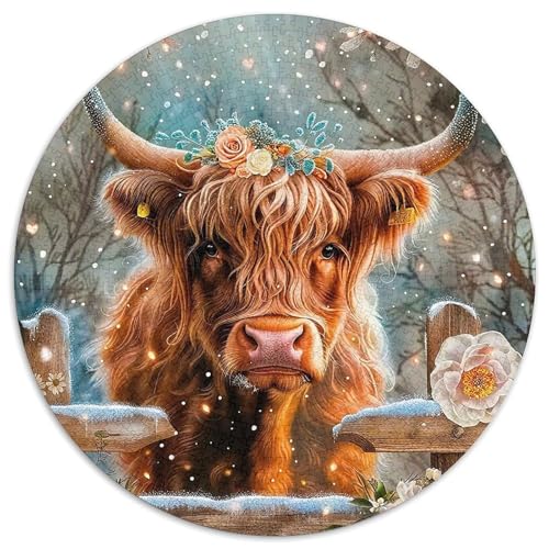 Highland Katzetle 1000 Stück Highland Katzetle Puzzle Für Erwachsene Clever Rätsel Für Erwachsene Und Kinder 1000pcs (67.5x67.5cm) von BZZOLASP