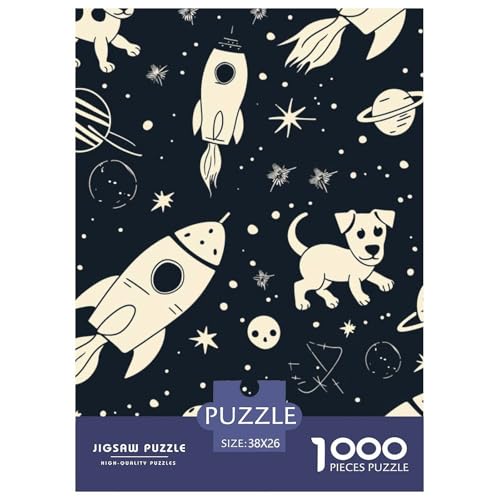 Hund 1000 Teile Jigsaw Puzzles Impossible Spiel Farbenfrohes Für Erwachsene Und Kinder 38x26cm/1000pcs Hund 1000 Teile Jigsaw Puzzles Impossible Spiel Farbenfrohes Für Erwachsene Und Kinder 38x26cm/1000pcs von BZZOLASP