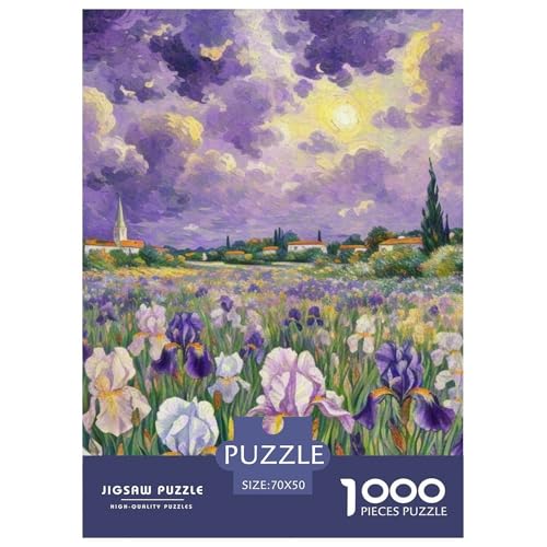 Iris 1000 Teile Landschaft Herausforderndes Puzzle Farbenfrohes Clever Rätsel Für Erwachsene Und Kinder 70x50cm/1000pcs Iris 1000 Teile Landschaft Herausforderndes Puzzle Farbenfrohes Clever Rätsel Für Erwachsene Und Kinder 70x50cm/1000pcs von BZZOLASP