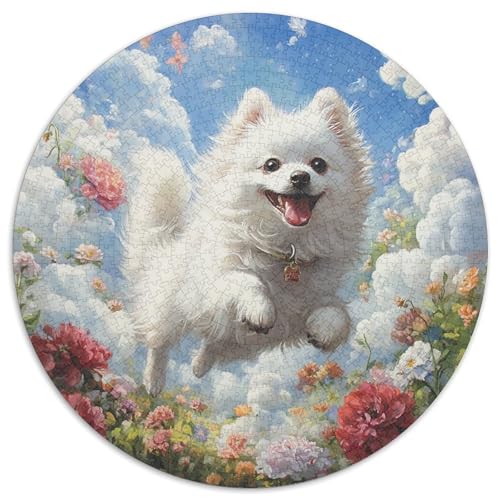 Japanischer Spitz 1000 Stück Animation Jigsaw Puzzles Clever Rätsel Farbenfrohes Für Erwachsene Und Kinder 1000pcs (67.5x67.5cm) von BZZOLASP
