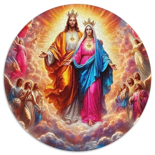 Jesus - Religion 1000 Teile Jesus - Religion Puzzles-Geschenk Farbenfrohes Für Erwachsene Und Kinder 1000pcs (67.5x67.5cm) von BZZOLASP