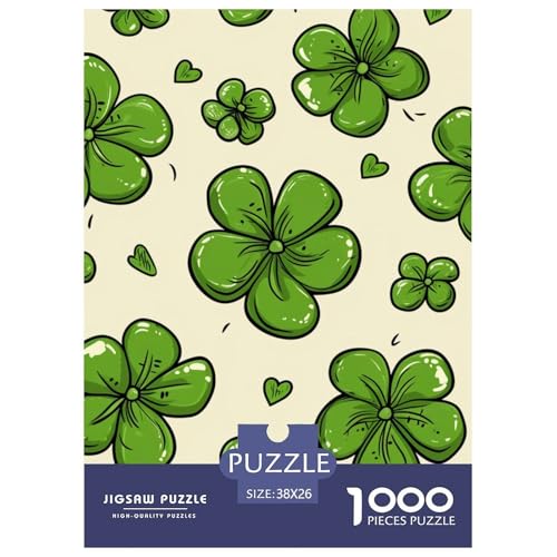 Kleber 1000 Stücke Herausforderndes Puzzle Clever Rätsel Farbenfrohes Für Erwachsene Und Kinder 38x26cm/1000pcs von BZZOLASP