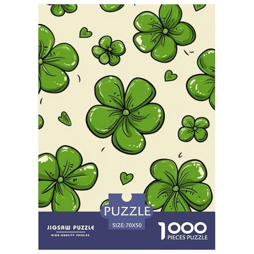 Kleber 1000 Teile Jigsaw Puzzles Clever Rätsel Farbenfrohes Für Erwachsene Und Kinder 70x50cm/1000pcs von BZZOLASP