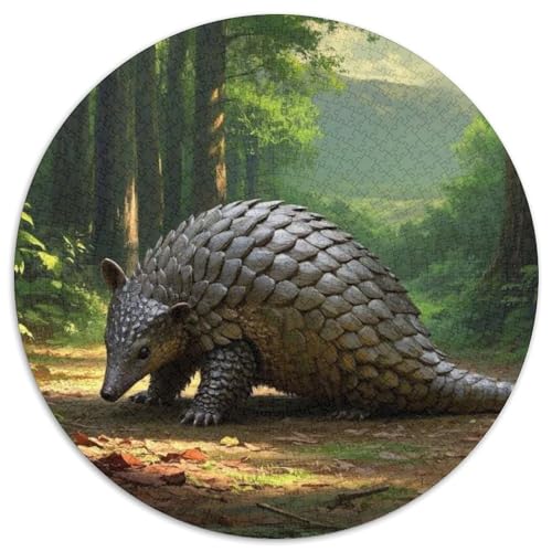 Kleiner Pangolin 1000 Stück Wildtiere Challenge Puzzle Farbenfrohes Für Erwachsene Und Kinder 1000pcs (67.5x67.5cm) von BZZOLASP