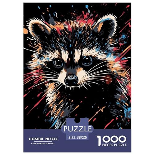Kleinere Panda 1000 Teile Jigsaw Puzzles Clever Rätsel Clever Rätsel Für Erwachsene Und Kinder 38x26cm/1000pcs von BZZOLASP