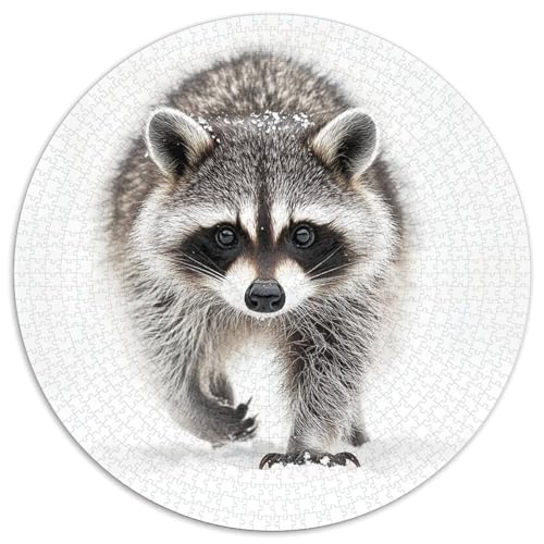 Kleinere Panda 1000 Teile Jigsaw Puzzles Impossible Spiel Farbenfrohes Für Erwachsene Und Kinder 1000pcs (67.5x67.5cm) von BZZOLASP
