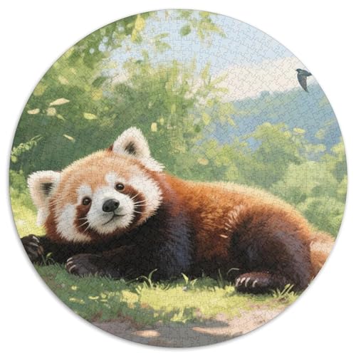 Kleinere Panda 1000 Teile Wildtiere Puzzles-Geschenk Clever Rätsel Farbenfrohes Für Erwachsene Und Kinder 1000pcs (67.5x67.5cm) von BZZOLASP