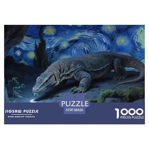 Krokodil 1000 Teile Wildtiere Herausforderndes Puzzle Impossible Game Clever Rätsel Für Erwachsene Und Kinder 38x26cm/1000pcs Krokodil 1000 Teile Wildtiere Herausforderndes Puzzle Impossible Game Clever Rätsel Für Erwachsene Und Kinder 38x26cm/1000pcs von BZZOLASP