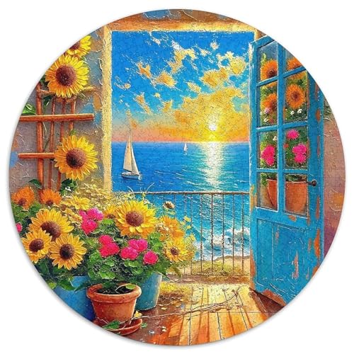 Küstenlandschaft 1000 Teile Küstenlandschaft Puzzles-Geschenk Clever Rätsel Farbenfrohes Für Erwachsene Und Kinder 1000pcs (67.5x67.5cm) von BZZOLASP