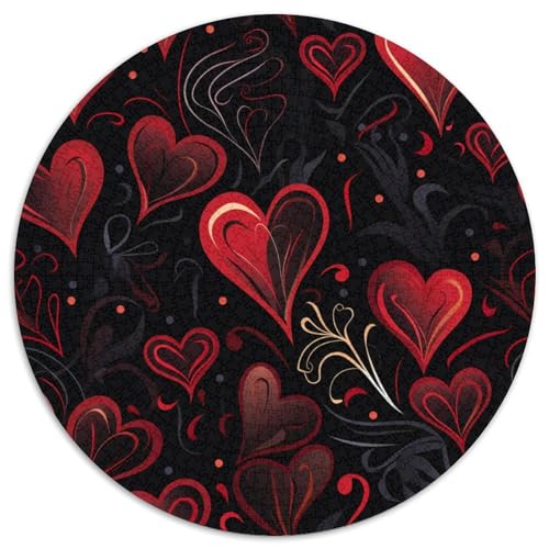 Liebe 1000 Teile Puzzles-Geschenk Impossible Spiel Farbenfrohes Für Erwachsene Und Kinder 1000pcs (67.5x67.5cm) von BZZOLASP