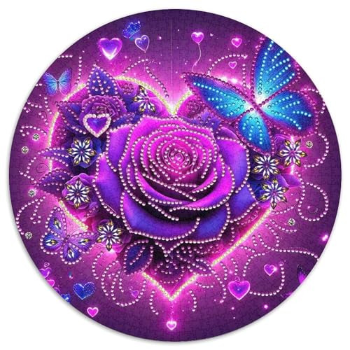 Liebe Blumen 1000 Teile Liebe Blumen Puzzles-Geschenk Impossible Game Clever Rätsel Für Erwachsene Und Kinder 1000pcs (67.5x67.5cm) von BZZOLASP