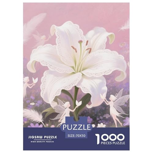 Lilie 1000 Teile Blumen Puzzle Für Erwachsene Clever Rätsel Farbenfrohes Für Erwachsene Und Kinder 70x50cm/1000pcs Lilie 1000 Teile Blumen Puzzle Für Erwachsene Clever Rätsel Farbenfrohes Für Erwachsene Und Kinder 70x50cm/1000pcs von BZZOLASP