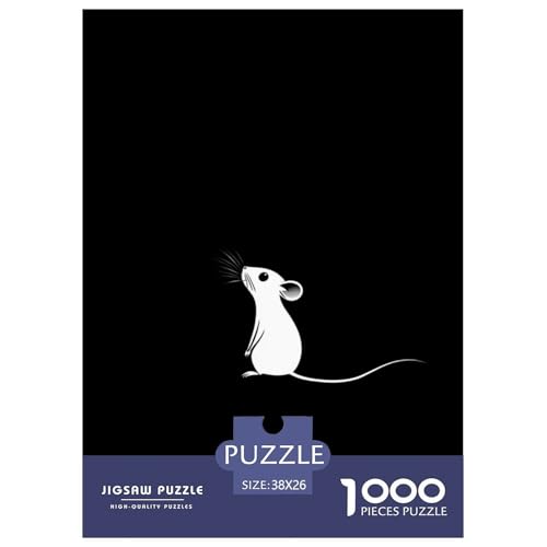 Minimalistischer Stil 1000 Teile Herausforderndes Puzzle Clever Rätsel Farbenfrohes Für Erwachsene Und Kinder 38x26cm/1000pcs von BZZOLASP