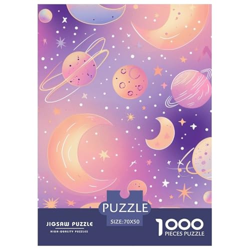 Mond und Sterne 1000 Teile Puzzle Für Erwachsene Impossible Spiel Clever Rätsel Für Erwachsene Und Kinder 70x50cm/1000pcs Mond und Sterne 1000 Teile Puzzle Für Erwachsene Impossible Spiel Clever Rätsel Für Erwachsene Und Kinder 70x50cm/1000pcs von BZZOLASP