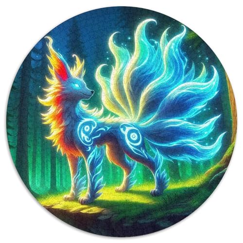 Neun-Schwanz-Fuchs 1000 Stück Neun-Schwanz-Fuchs Puzzles-Geschenk Farbenfrohes Für Erwachsene Und Kinder 1000pcs (67.5x67.5cm) von BZZOLASP