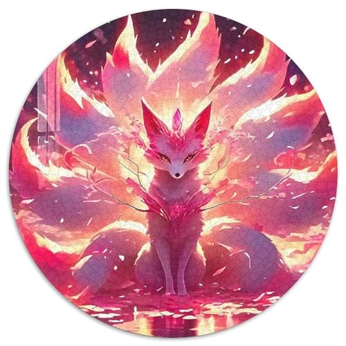 Neun-Schwanz-Fuchs 1000 Teile Neun-Schwanz-Fuchs Puzzles-Geschenk Farbenfrohes Für Erwachsene Und Kinder 1000pcs (67.5x67.5cm) von BZZOLASP