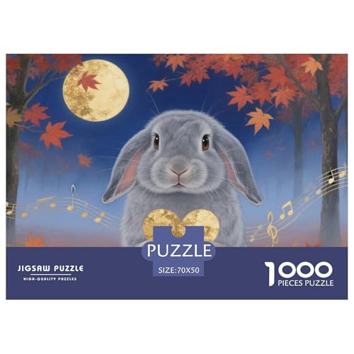 Niederländischer Lop 1000 Stücke Wildtiere Challenge Puzzle Clever Rätsel Farbenfrohes Für Erwachsene Und Kinder 70x50cm/1000pcs Niederländischer Lop 1000 Stücke Wildtiere Challenge Puzzle Clever Rätsel Farbenfrohes Für Erwachsene Und Kinder 70x50cm/1000pcs von BZZOLASP