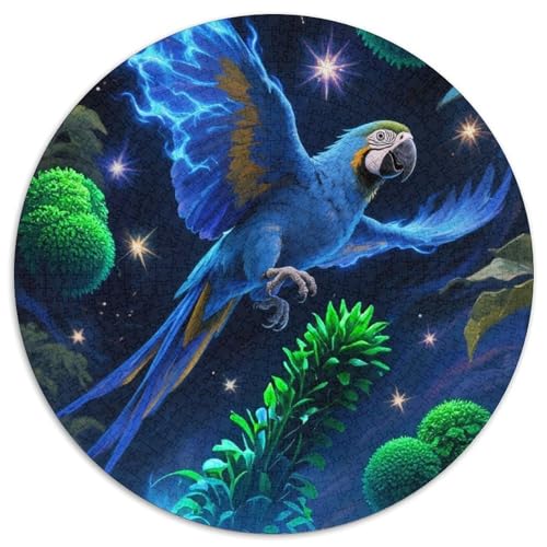 Papagei 1000 Stück Puzzle Für Erwachsene Clever Rätsel Farbenfrohes Für Erwachsene Und Kinder 1000pcs (67.5x67.5cm) von BZZOLASP