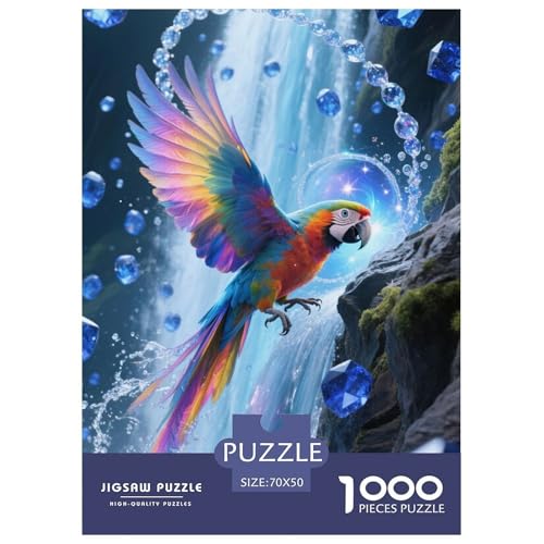 Papagei 1000 Stücke Challenge Puzzle Impossible Game Clever Rätsel Für Erwachsene Und Kinder 70x50cm/1000pcs Papagei 1000 Stücke Challenge Puzzle Impossible Game Clever Rätsel Für Erwachsene Und Kinder 70x50cm/1000pcs von BZZOLASP