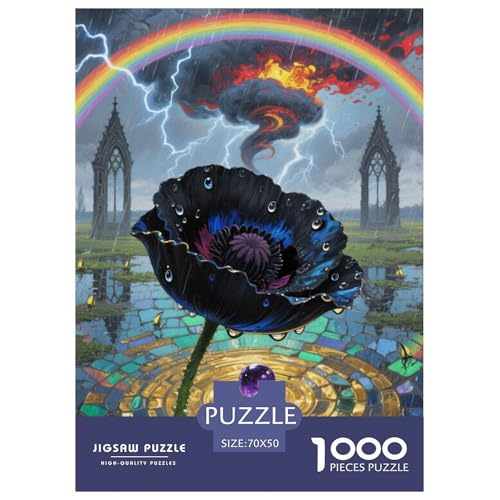 Papaver Rhoeas 1000 Stücke Blumen Herausforderndes Puzzle Clever Rätsel Farbenfrohes Für Erwachsene Und Kinder 70x50cm/1000pcs Papaver Rhoeas 1000 Stücke Blumen Herausforderndes Puzzle Clever Rätsel Farbenfrohes Für Erwachsene Und Kinder 70x50cm/1000pcs von BZZOLASP