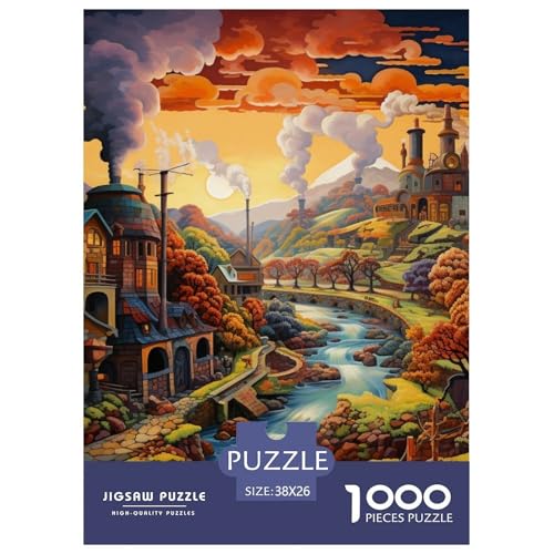 Paradies 1000 Teile Animation Challenge Puzzle Impossible Game Clever Rätsel Für Erwachsene Und Kinder 38x26cm/1000pcs von BZZOLASP