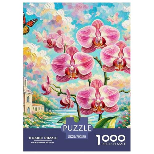 Phalaenopsis Orchideeee 1000 Teile Landschaft Puzzle Für Erwachsene Clever Rätsel Farbenfrohes Für Erwachsene Und Kinder 70x50cm/1000pcs Phalaenopsis Orchideeee 1000 Teile Landschaft Puzzle Für Erwachsene Clever Rätsel Farbenfrohes Für Erwachsene Und Kinder 70x50cm/1000pcs von BZZOLASP