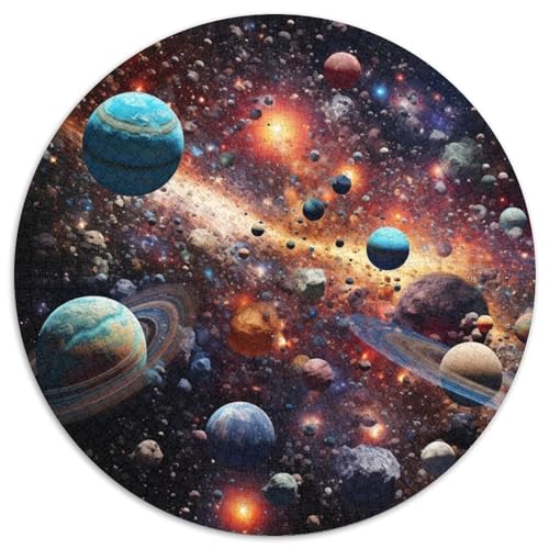 Planeten 1000 Stück Jigsaw Puzzles Farbenfrohes Für Erwachsene Und Kinder 1000pcs (67.5x67.5cm) von BZZOLASP