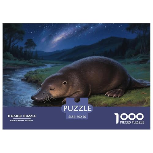 Platypus 1000 Teile Wildtiere Jigsaw Puzzles Farbenfrohes Clever Rätsel Für Erwachsene Und Kinder 70x50cm/1000pcs Platypus 1000 Teile Wildtiere Jigsaw Puzzles Farbenfrohes Clever Rätsel Für Erwachsene Und Kinder 70x50cm/1000pcs von BZZOLASP