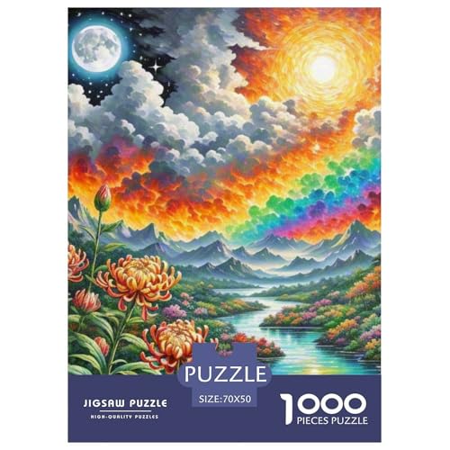 Protea Cynaroides 1000 Teile Landschaft Puzzle Für Erwachsene Clever Rätsel Farbenfrohes Für Erwachsene Und Kinder 70x50cm/1000pcs von BZZOLASP