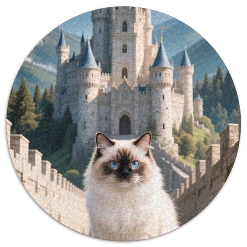 Ragdoll 1000 Teile Jigsaw Puzzles Impossible Spiel Clever Rätsel Für Erwachsene Und Kinder 1000pcs (67.5x67.5cm) von BZZOLASP
