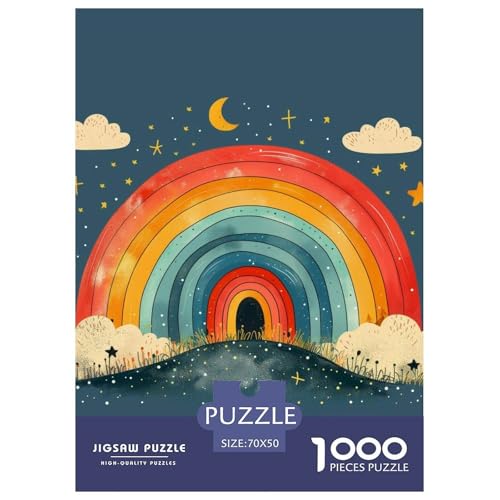 Regenbogen 1000 Teile Papiernes Puzzle Clever Rätsel Für Erwachsene Und Kinder 70x50cm/1000pcs Regenbogen 1000 Teile Papiernes Puzzle Clever Rätsel Für Erwachsene Und Kinder 70x50cm/1000pcs von BZZOLASP