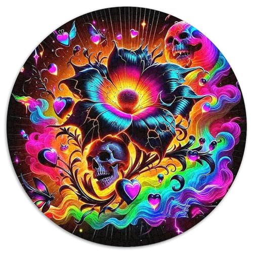 Rose 1000 Teile Rose Puzzles-Geschenk Clever Rätsel Für Erwachsene Und Kinder 1000pcs (67.5x67.5cm) von BZZOLASP