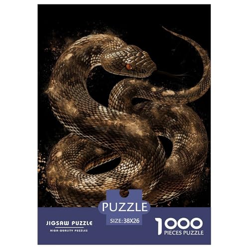 Schlange 1000 Stücke Herausforderndes Puzzle Impossible Spiel Farbenfrohes Für Erwachsene Und Kinder 38x26cm/1000pcs Schlange 1000 Stücke Herausforderndes Puzzle Impossible Spiel Farbenfrohes Für Erwachsene Und Kinder 38x26cm/1000pcs von BZZOLASP