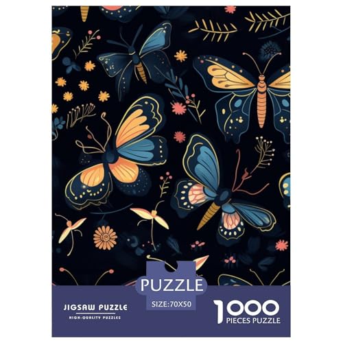 Schmetterling 1000 Teile Jigsaw Puzzles Clever Rätsel Farbenfrohes Für Erwachsene Und Kinder 70x50cm/1000pcs Schmetterling 1000 Teile Jigsaw Puzzles Clever Rätsel Farbenfrohes Für Erwachsene Und Kinder 70x50cm/1000pcs von BZZOLASP