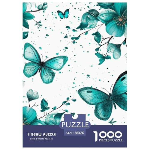 Schmetterling 1000 Teile Papiernes Puzzle Impossible Spiel Farbenfrohes Für Erwachsene Und Kinder 38x26cm/1000pcs Schmetterling 1000 Teile Papiernes Puzzle Impossible Spiel Farbenfrohes Für Erwachsene Und Kinder 38x26cm/1000pcs von BZZOLASP