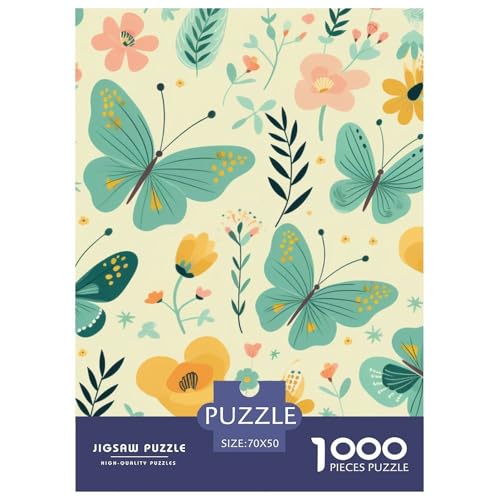 Schmetterling 1000 Teile Papiernes Puzzle Impossible Spiel Farbenfrohes Für Erwachsene Und Kinder 70x50cm/1000pcs Schmetterling 1000 Teile Papiernes Puzzle Impossible Spiel Farbenfrohes Für Erwachsene Und Kinder 70x50cm/1000pcs von BZZOLASP